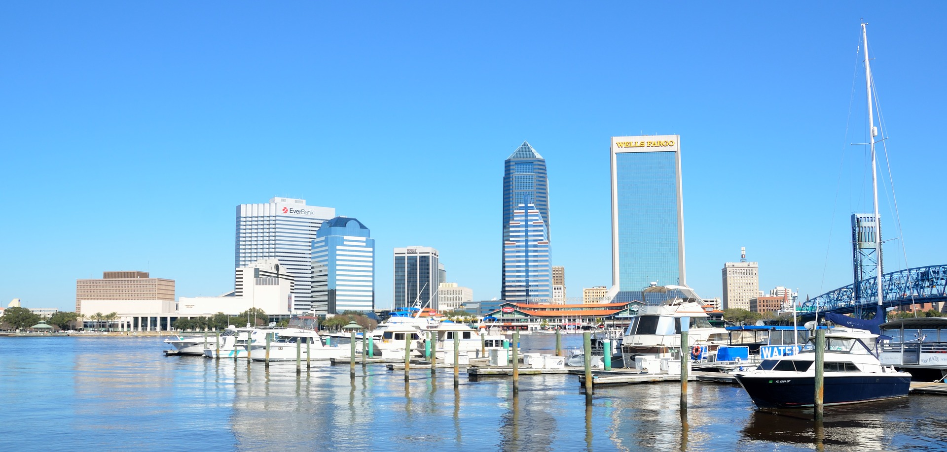 View of downtown Jacksonville, Florida