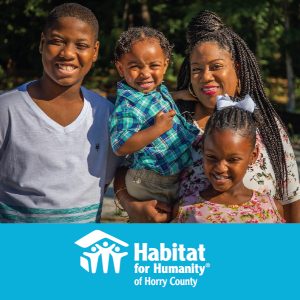 Habitat for Humanity of Horry County website design client